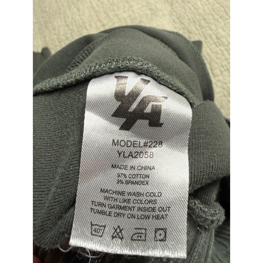 YoungLA Cloud Jogger Pants Mens LG Blue Grey Sweatpants Model 228 Gym Workout - Picture 5 of 10